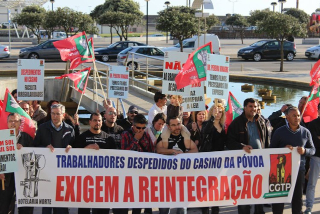 Supremo manda reintegrar todos os trabalhadores despedidos do Casino da Póvoa