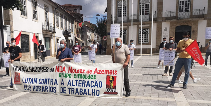 Alteração de horários de trabalho diminuem retribuiçõese desorganiza vida dos trabalhadores na MDA Moldes