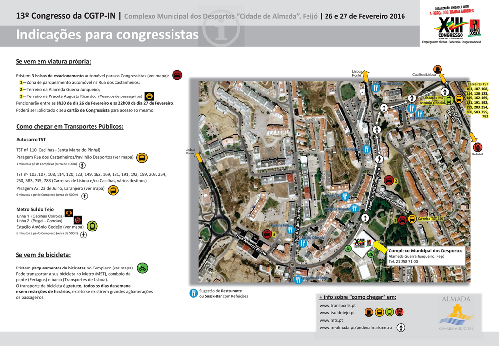 mapa congresso