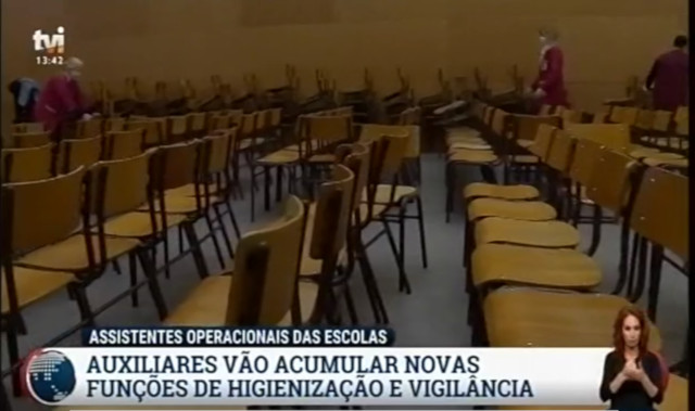 escolas funcionarios novas tarefas